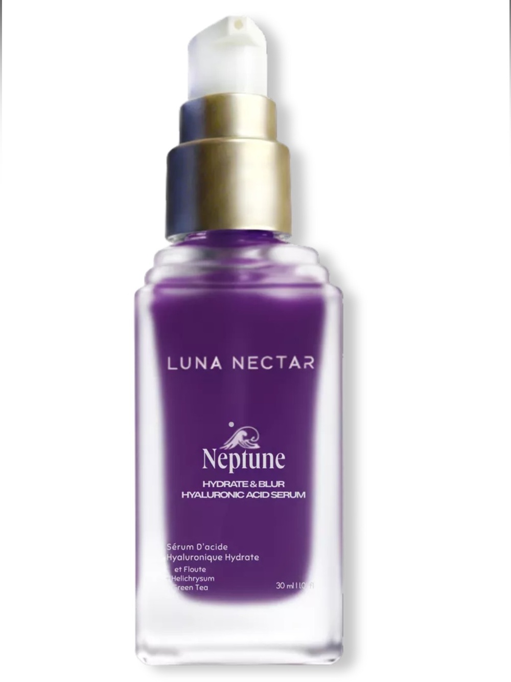 NWT Luna Nectar Neptune Hydrate & Blur Hyaluronic Acid Serum 30ml